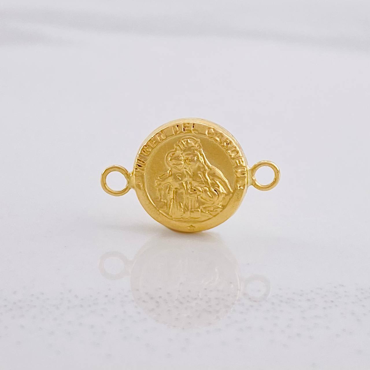 Herraje Virgen del Carmen 0.6g / 3/4 in Oro Amarillo 18K