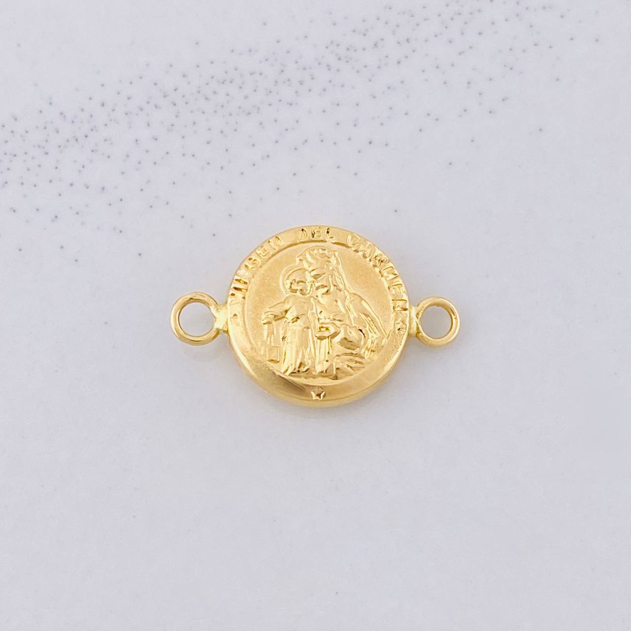 Charm Virgin of Carmen 0.55g / 3/4 in Yellow Gold 18K