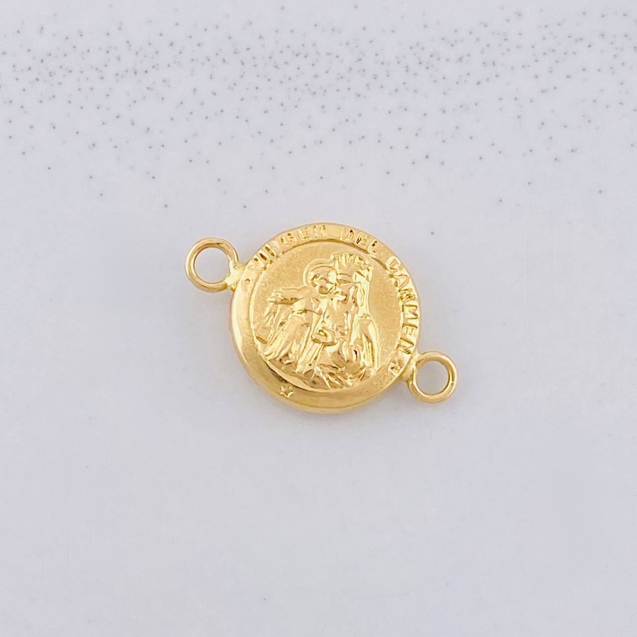 Charm Virgin of Carmen 0.6g / 3/4 in Yellow Gold 18K