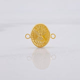Charm Espíritu Santo Matte 0.55g / 3/4 in 18K Yellow Gold