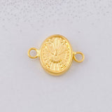 Charm Holy Spirit 0.35g / 1/2 in Yellow Gold 18K