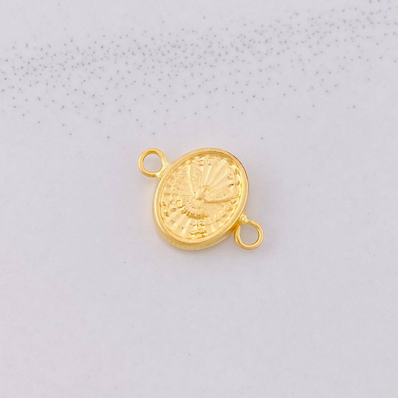 Charm Holy Spirit 0.35g / 1/2 in Yellow Gold 18K