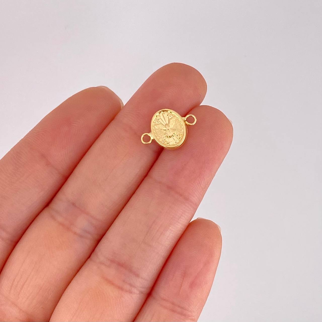 Charm Holy Spirit 0.35g / 1/2 in Yellow Gold 18K