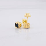 Topos Trébol 1.25g / in / 4.8mm Oro Amarillo 18K