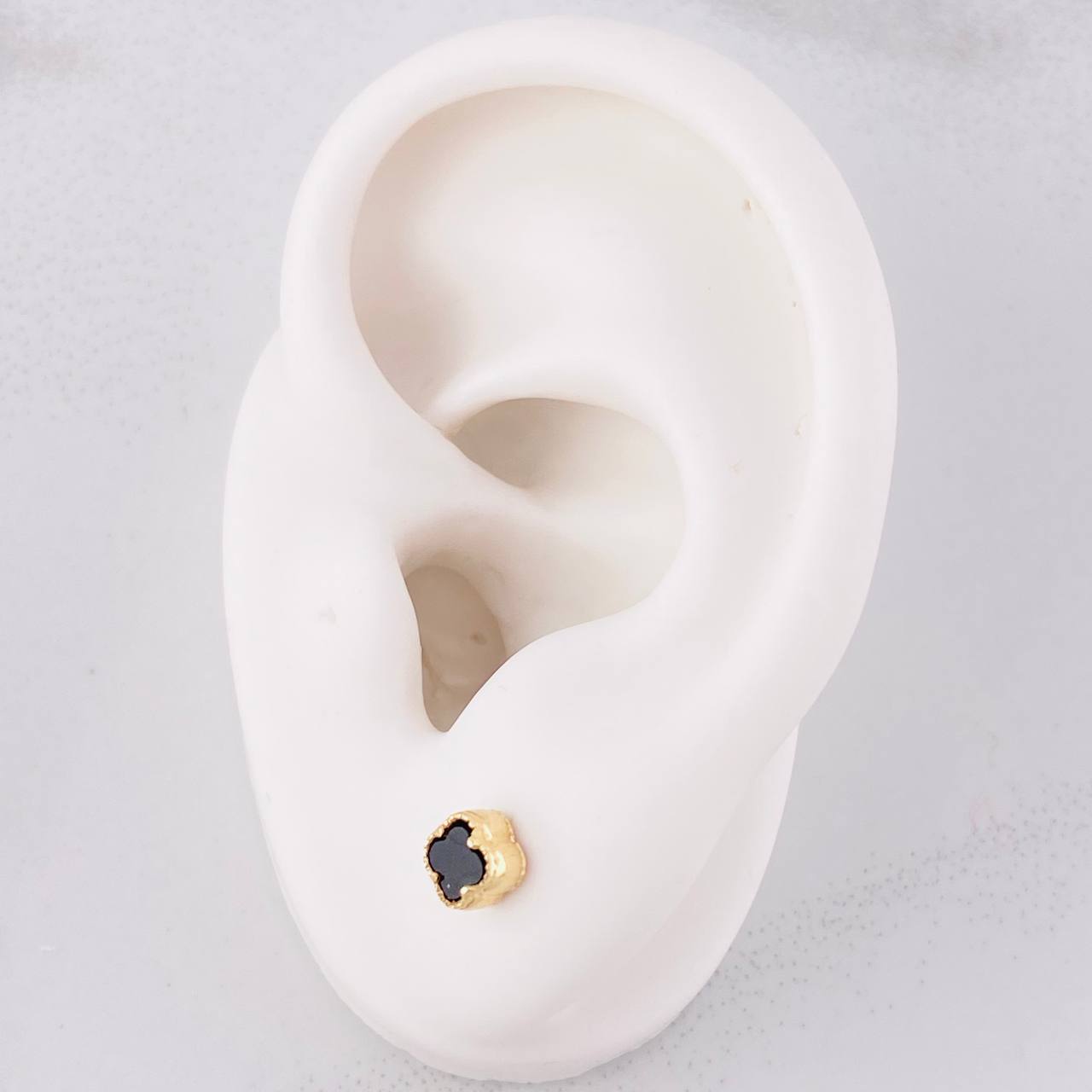 Topos Trébol 1.3g / in / 4.8mm Oro Amarillo 18K