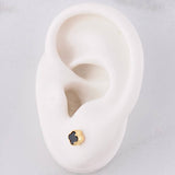 Topos Trébol 1.25g / in / 4.8mm Oro Amarillo 18K