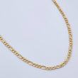 Cadena Figaro 3.9gr / 60.9cm / 2.4mm Oro Amarillo +0 18K &