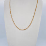 Figaro Chain 2gr / 60.4cm / 1.7mm Yellow Gold +1 18K &