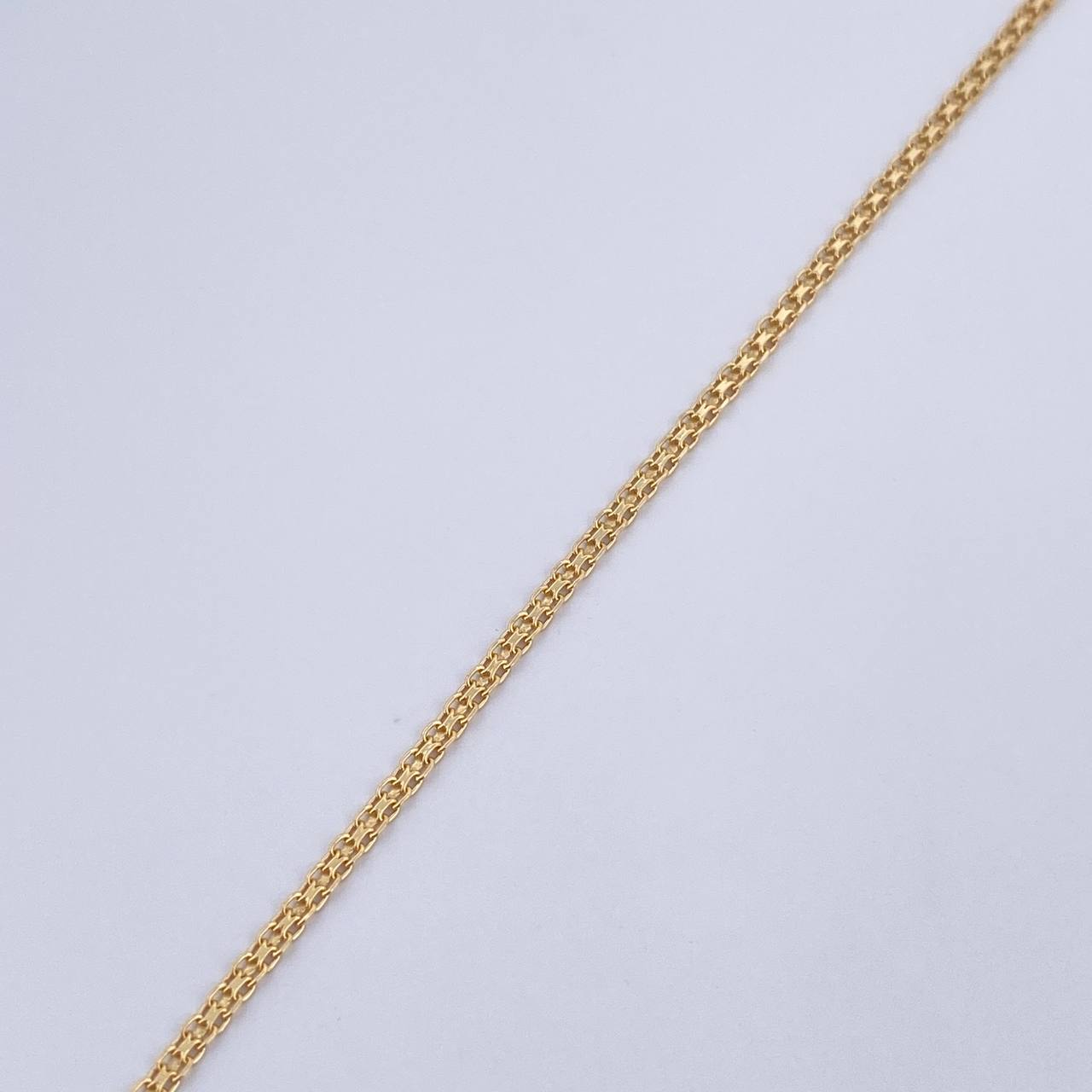 China Anklet 1.4gr / 23cm / 1.4mm Yellow Gold +1 18K &