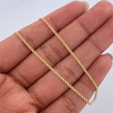 Pulso Chino 1.4gr / 22.7cm / 1.4mm Oro Amarillo +1 18K &