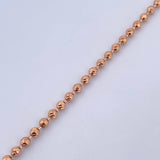 Bracelet Bracelet 9.55gr / 20.7cm / 3.6mm Diamond Cut 18K Rose Gold $