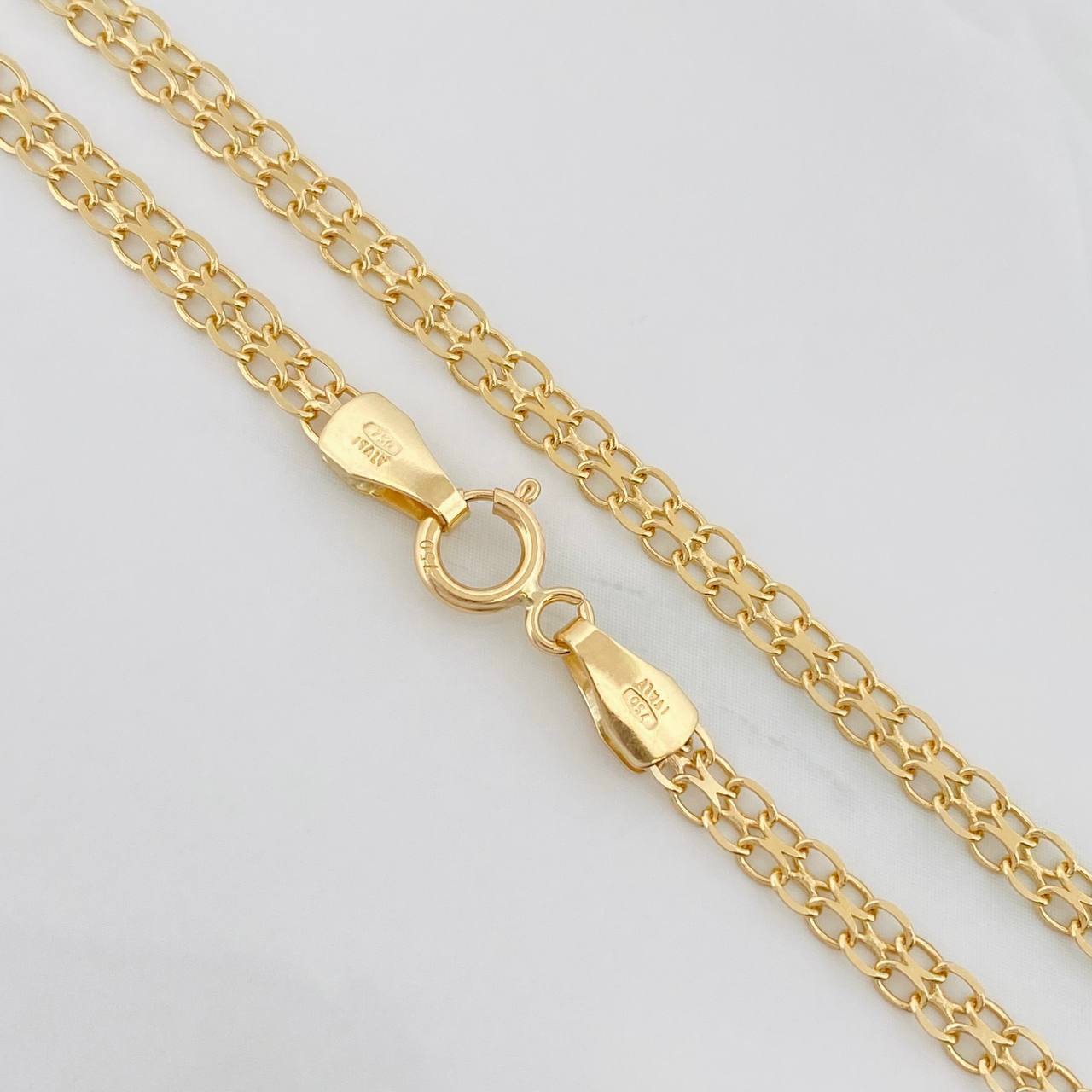 Bismark Chain 7g / 24 in / 3mm Yellow Gold 18K