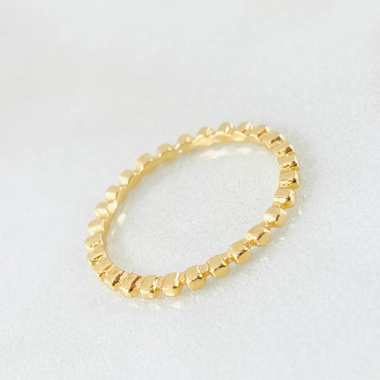 Sphere Ring 1.25gr / Size 5 1/2 / 18K Gold