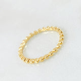 Sphere Ring 1.25gr / Size 5 1/2 / 18K Gold