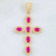 Pendant Thick Cross 4.6gr / 1 3/4 in / 18K Yellow Gold ©