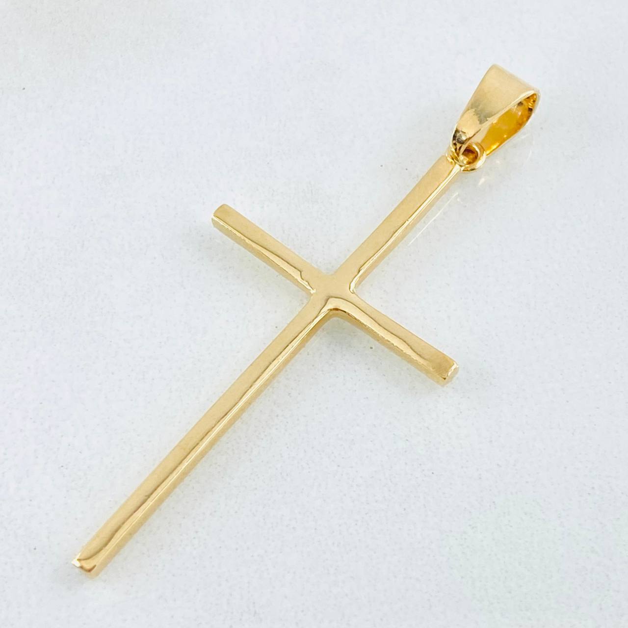 Dije Cruz 2.5gr / 2 in / Oro Amarillo 18K ©