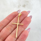 Dije Cruz 2.5gr / 2 in / Oro Amarillo 18K ©
