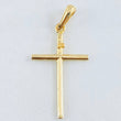 Dije Cruz 1.3gr / 1 1/2 in / Oro Amarillo 18K ©