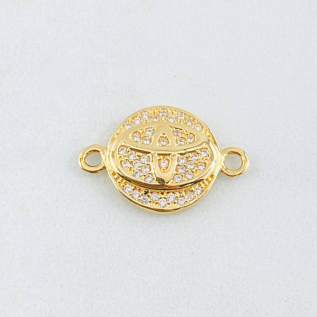 Herraje Marca Automovil 2.15gr / 3/4 in / Oro Amarillo 18K ©
