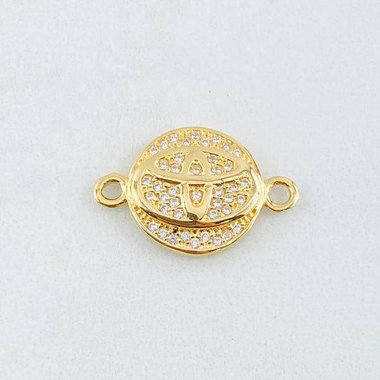 Charm Brand Car 2.15gr / 3/4 in / 18K Yellow Gold ©