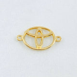 Herraje Marca Automovil 1gr / 3/4 in / Oro Amarillo 18K