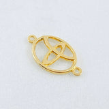 Herraje Marca Automovil 1gr / 3/4 in / Oro Amarillo 18K