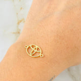 Herraje Marca Automovil 1gr / 3/4 in / Oro Amarillo 18K
