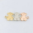 Herraje Trio Osos 1.8gr / 1 1/4 in / Tres Oros 18K ©