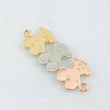 Herraje Trio Osos 1.8gr / 1 1/4 in / Tres Oros 18K ©