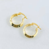 Candongas Clau 1.2gr / 1/2 in / Oro Amarillo 18K ©