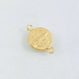 Herraje San Benito 0.45gr / 3/4 in / Oro Amarillo 18K *