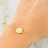 Herraje San Benito 0.45gr / 3/4 in / Oro Amarillo 18K *