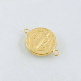 Herraje San Benito 0.6 g / 3/4 in Oro Amarillo 18K