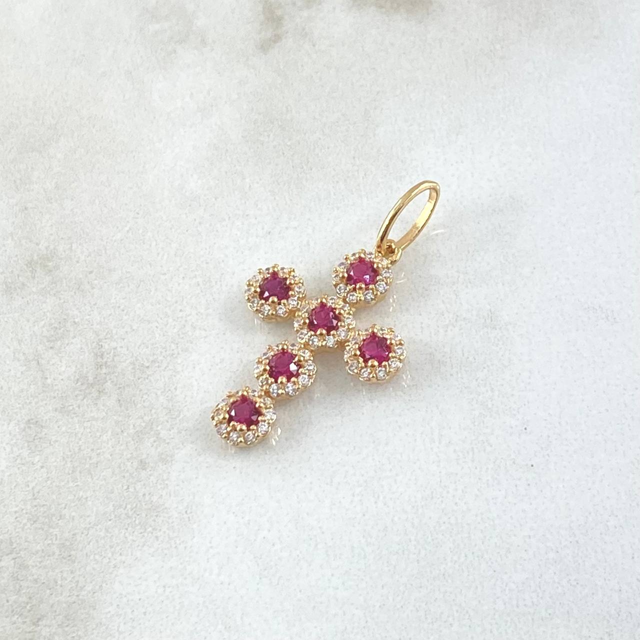 Pendant Cross Dense 1.95gr / 2.8cm / 18K Gold