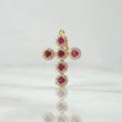 Pendant Cross Dense 1.95gr / 2.8cm / 18K Gold