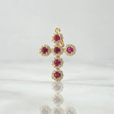 Pendant Cross Dense 1.95gr / 2.8cm / 18K Gold