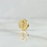 Charm San Benito 0.35gr / 8.2mm Yellow Gold 18K Drum