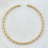 Pulso GC 2.8gr / 19cm-3.3mm Liso Oro Amarillo 18K *