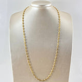 GC Chain 14.5gr / 60cm / 5mm Diamond Cut 18K Yellow Gold