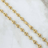 Cadena GC 14.25gr / 60cm / 5mm Diamantada Oro Amarillo 18K