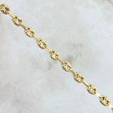 Cadena GC 14.25gr / 60cm / 5mm Diamantada Oro Amarillo 18K