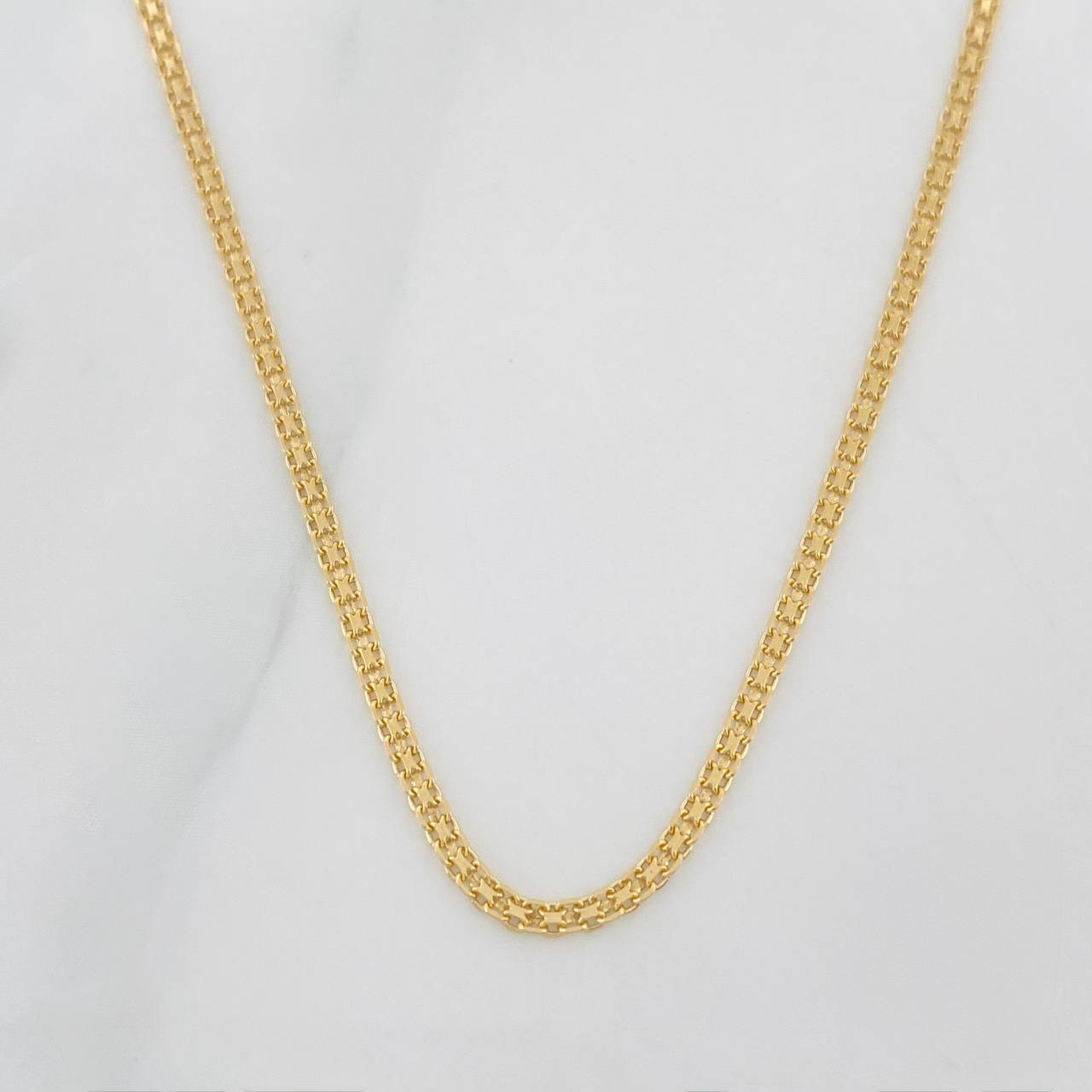 Bismark Chain 3.2g / 24 in / 1.4mm Yellow Gold 18K