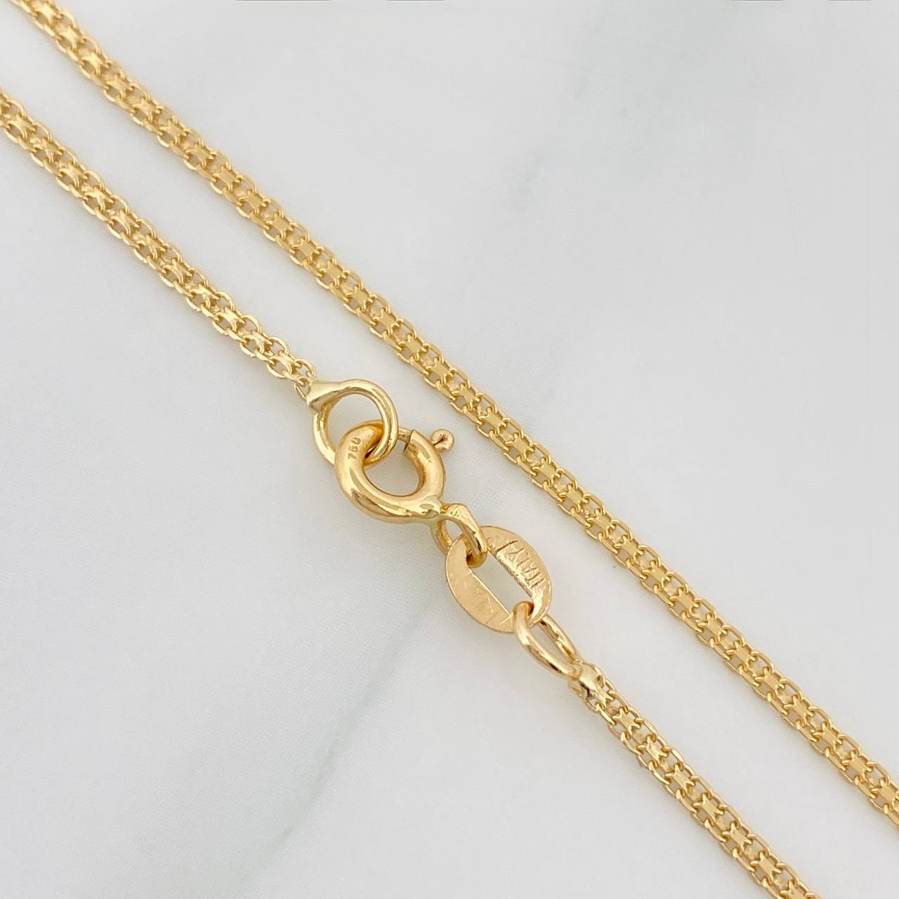 Bismark Chain 3.2g / 24 in / 1.4mm Yellow Gold 18K