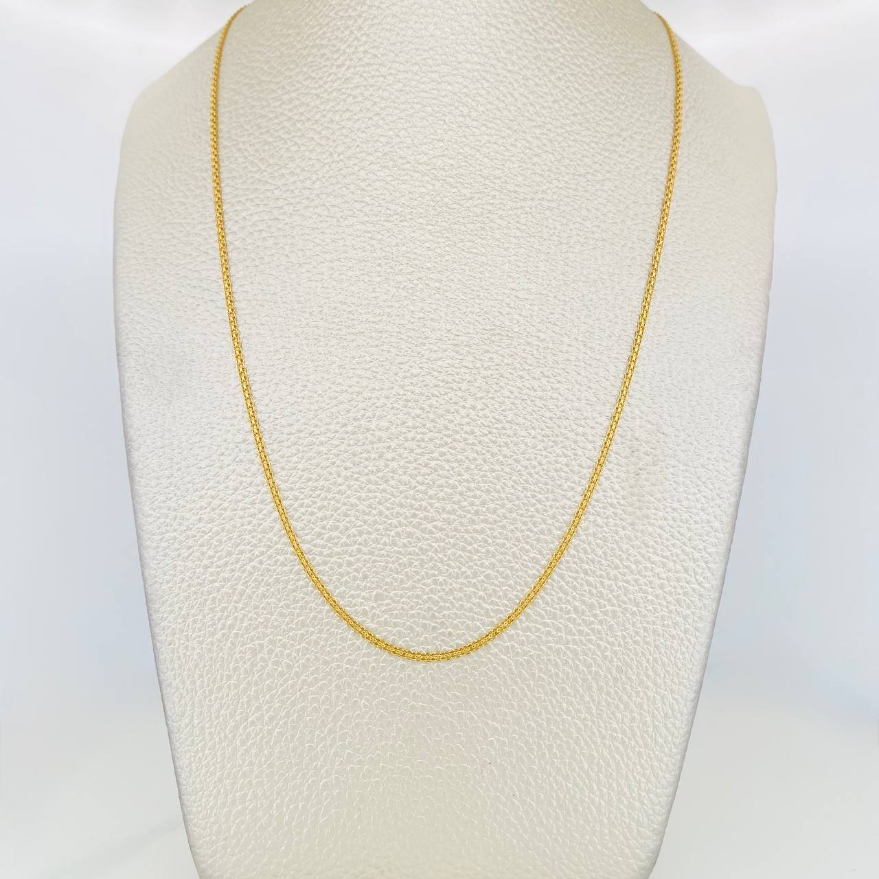 Bismark Chain 3.2g / 24 in / 1.4mm Yellow Gold 18K