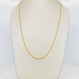Bismark Chain 3.2g / 24 in / 1.4mm Yellow Gold 18K