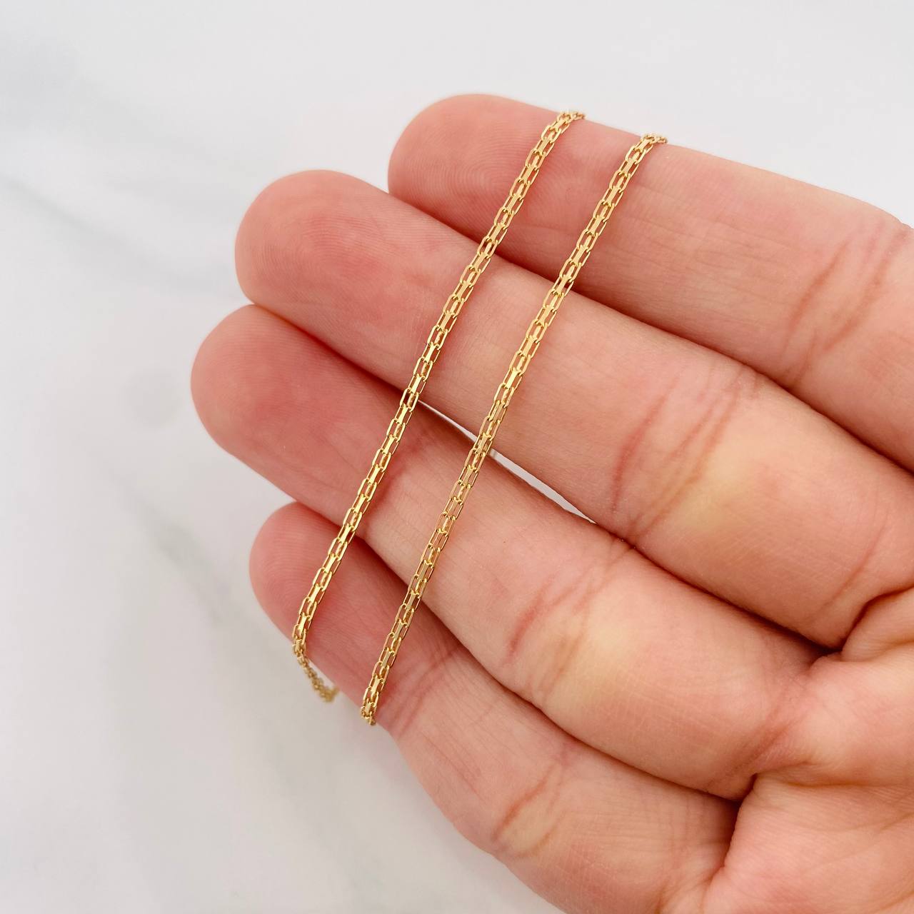 Bismark Chain 2.8g / 24 in / 1.4mm Yellow Gold 18K