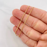 Bismark Chain 2.8g / 24 in / 1.4mm Yellow Gold 18K