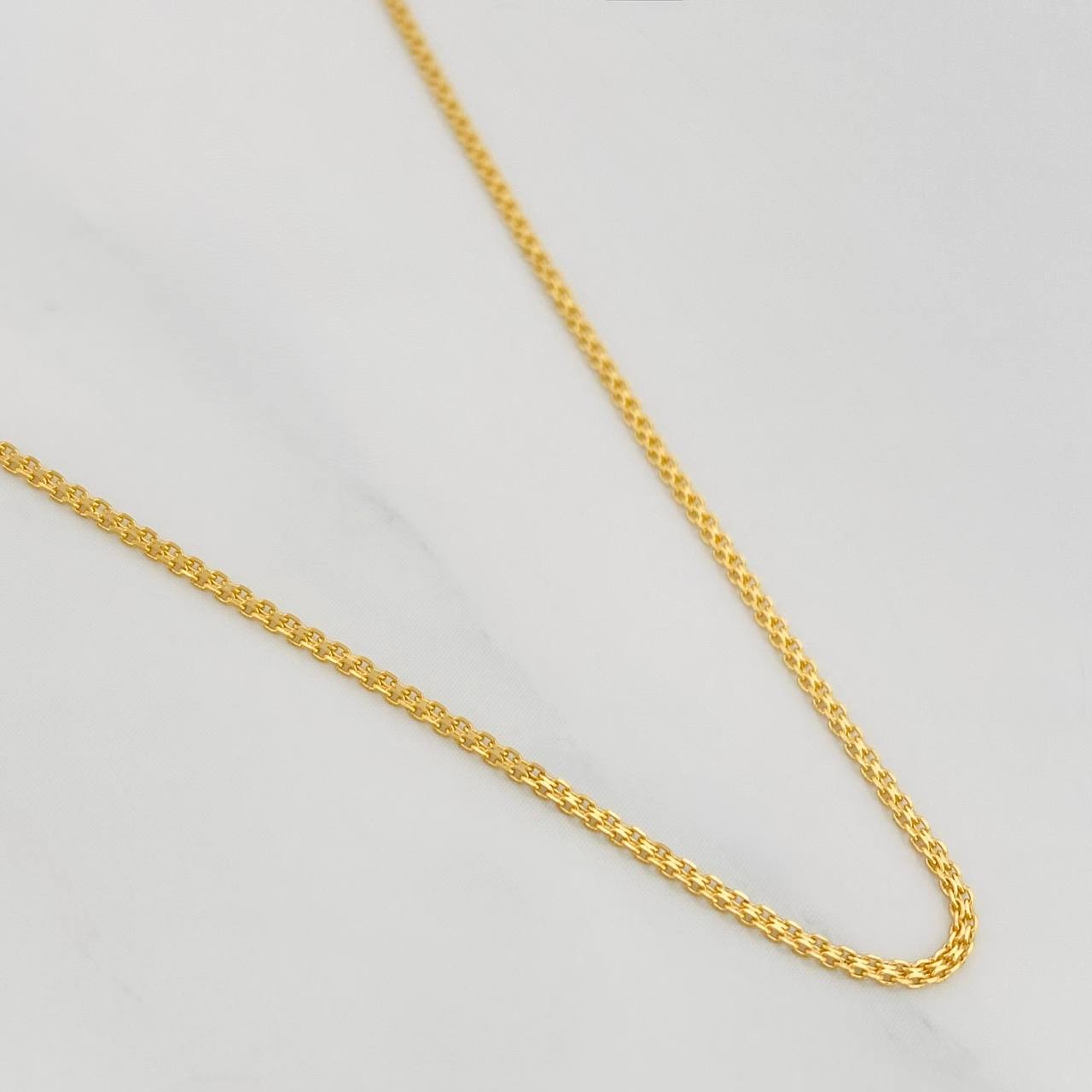 Bismark Chain 2g / 24 in / 1mm 18K Yellow Gold
