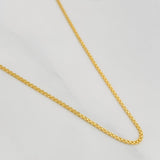 Bismark Chain 2.1g / 24 in / 1mm Yellow Gold 18K