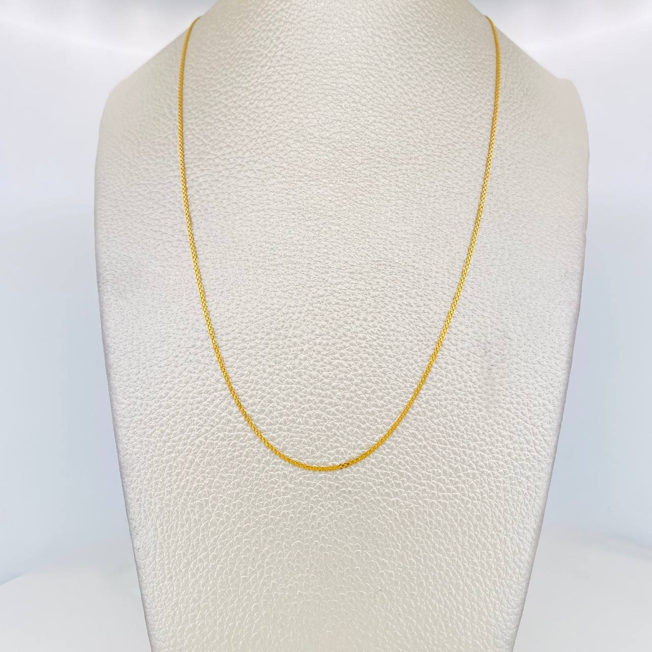 Bismark Chain 2g / 24 in / 1mm 18K Yellow Gold